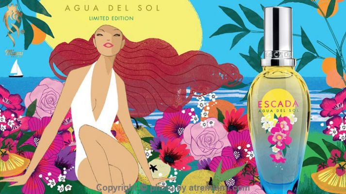 اسکادا بورن این پارادایس Miami بهترین عطر و ادکلن اسکادا بورن این پارادایس زنانه اصل میامی Escada Born in Paradise Perfume