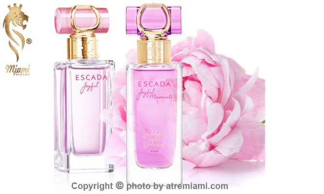 اسکادا جویفول Miami بهترین عطر و ادکلن اسکادا جویفول زنانه اصل میامی Escada Joyful Perfume
