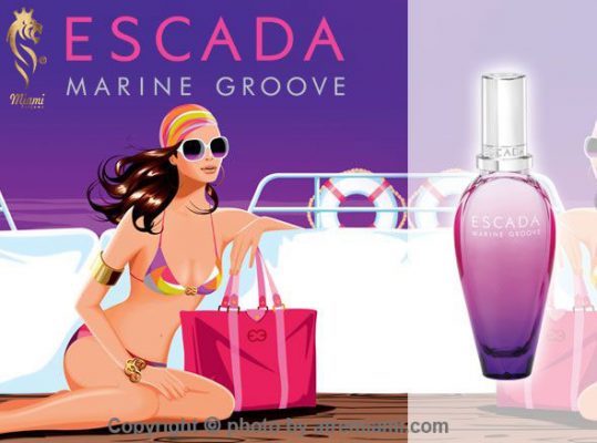 اسکادا مارین گروو Miami بهترین عطر و ادکلن اسکادا مارین گروو زنانه اصل میامی Escada Marine Groove Perfume