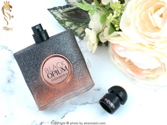 بهترین ایو سن لورن بلک اوپیوم فلورال شوک زنانه اصل میامی