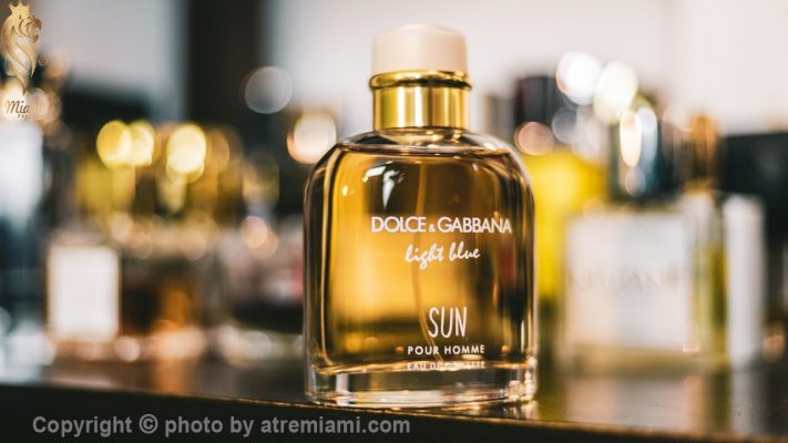 بهترین دلچه گابانا لایت بلو سان پور هوم مردانه اصل میامی