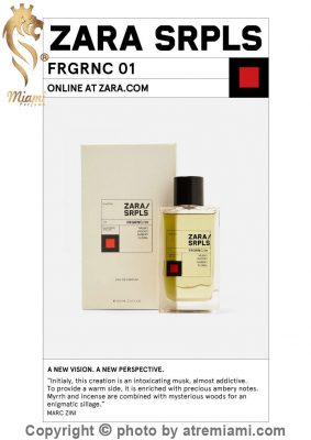 بهترین زارا اس آر پی ال اس اف آر جی آر ان سی ۰۱ مردانه و زنانه اصل میامی